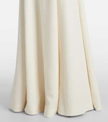Robe longue Malinda à col montant | Emilia Wickstead