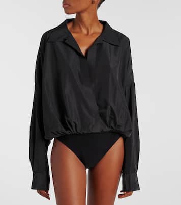 Habotai bodysuit | Norma Kamali