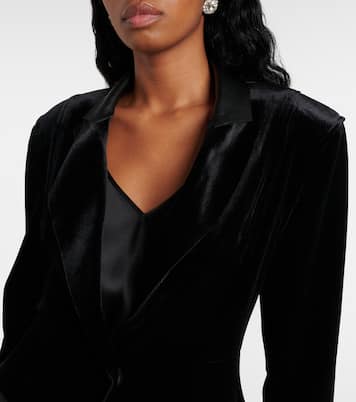 Veste en velours | Norma Kamali
