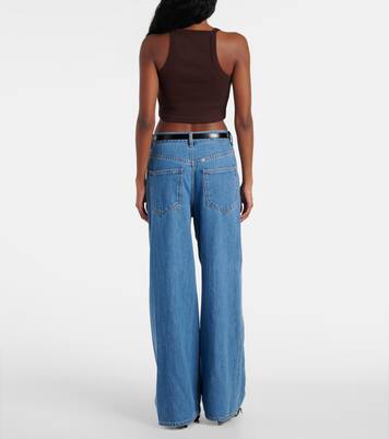 Tank top cropped 4G in cotone | Givenchy