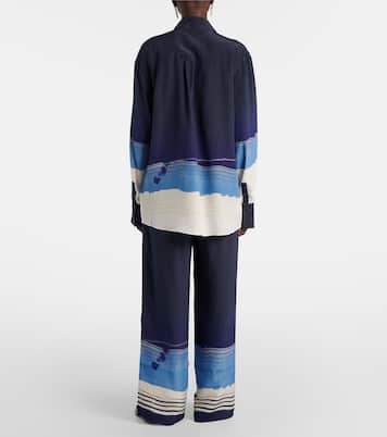 Camicia Mariner in seta crêpe de chine | SIR