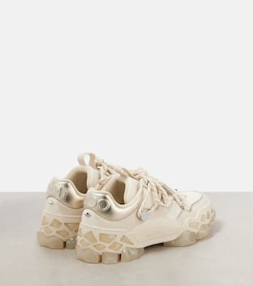 Sneakers Diamond X II F in pelle | Jimmy Choo
