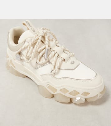 Sneakers Diamond X II F in pelle | Jimmy Choo
