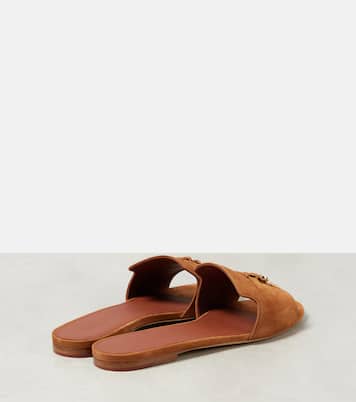Sandales Summer Charms en daim | Loro Piana