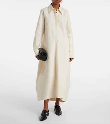 Abito lungo in cotone | Jil Sander
