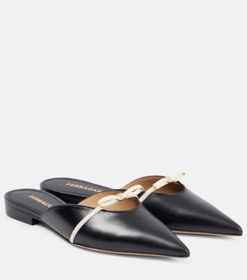 Slippers aus Leder | Ferragamo