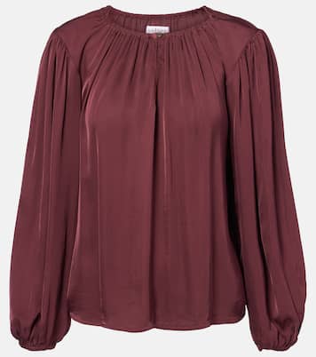Blusa Riona in raso | Velvet