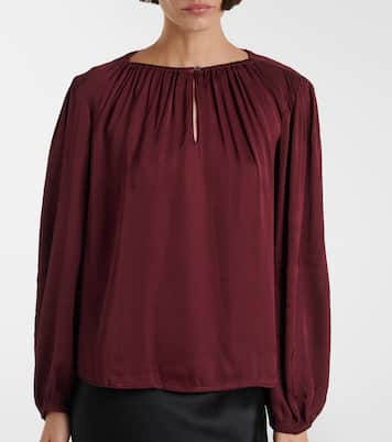Blusa Riona in raso | Velvet