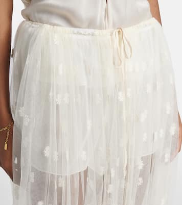 Bestickte Hose aus Spitze | Chloé