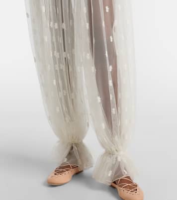 Bestickte Hose aus Spitze | Chloé
