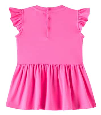 Bébé – Robe en coton mélangé | Moschino Kids