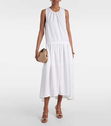Norah 70 leather-trimmed sandals | Malone Souliers