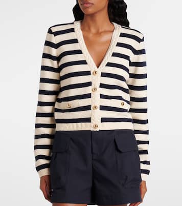Cardigan Harbour in misto cotone a righe | Frame