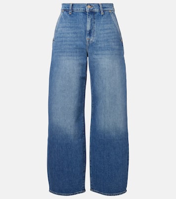 Bonnie high-rise wide-leg jeans  | 7 For All Mankind