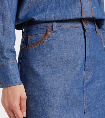 Minifalda Ascension en denim | Zimmermann
