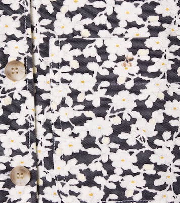 Veste Jalia en coton à fleurs | Bonpoint