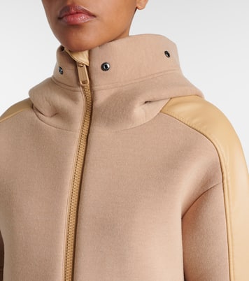 Ember faux fur-trimmed coat | Goldbergh