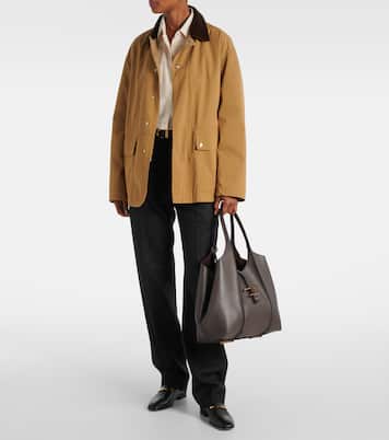 T Timeless Medium leather tote bag | Tod's