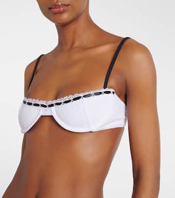 Broderie anglaise bikini top | Same