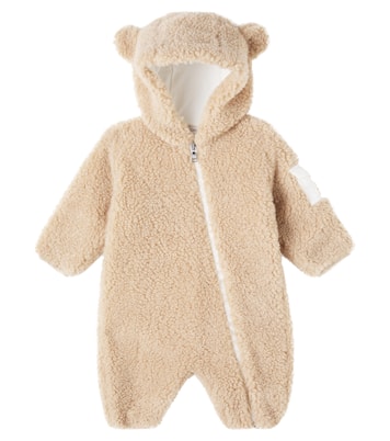 Baby Teddy hooded playsuit | Moncler Enfant