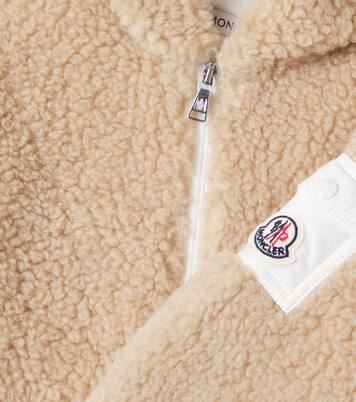 Baby Teddy hooded playsuit | Moncler Enfant