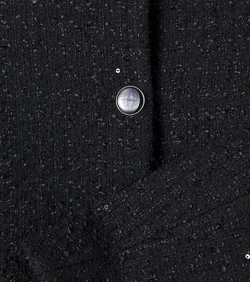 Sequined bouclé jacket | Monnalisa