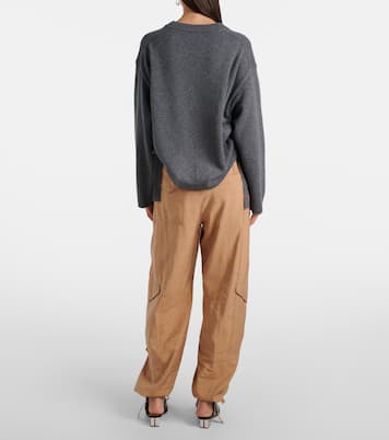 Pullover in misto lana con logo | Ganni