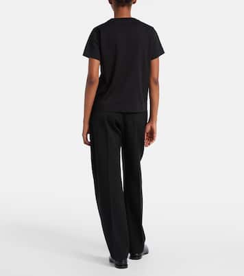 Distressed printed cotton jersey T-shirt | Givenchy