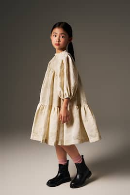 Vestido Flavia a capas adornado | C'era Una Volta