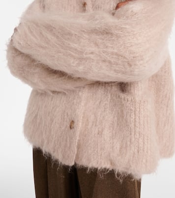 Cherry Hill mohair and cashmere cardigan | Loro Piana