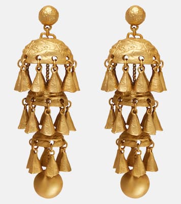 Whimsy Chandeliers 14kt gold-plated drop earrings | Zimmermann