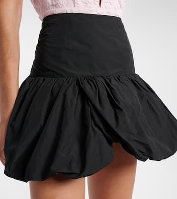 Gathered peplum miniskirt | Rotate