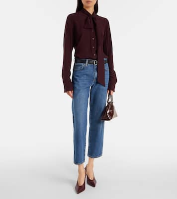 The Hang low-rise straight-leg jeans | Frame