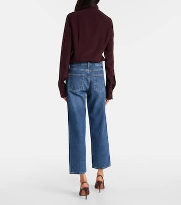 The Hang low-rise straight-leg jeans | Frame