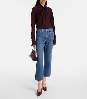 The Hang low-rise straight-leg jeans | Frame