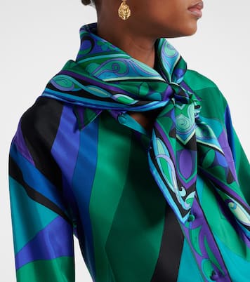 Foulard imprimé en soie | Pucci