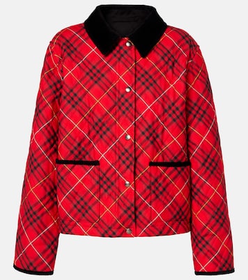 Burberry Check cotton jacket | Burberry