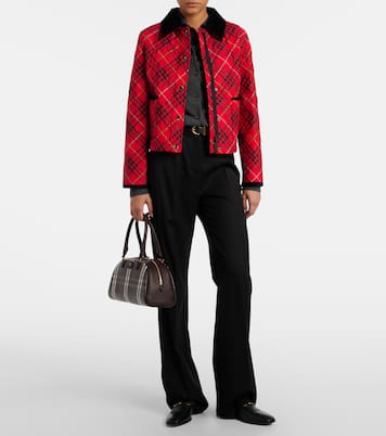 Burberry Check cotton jacket | Burberry