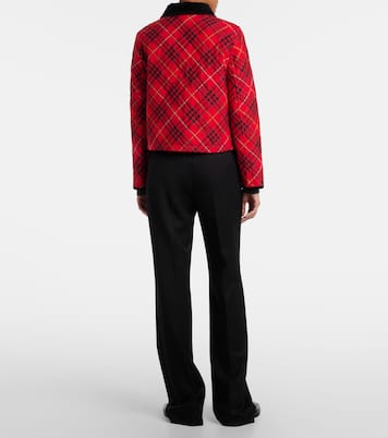 Burberry Check cotton jacket | Burberry