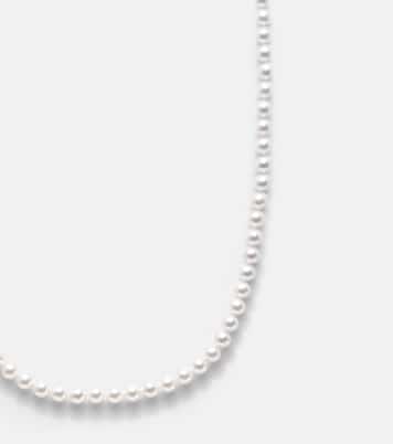 Halskette aus Akoyaperlen mit 18kt Weißgold | Mikimoto