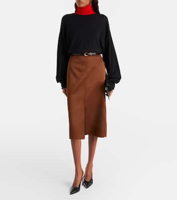 Shiny Statement 하이라이즈 duchesse 펜슬 스커트 | Dorothee Schumacher