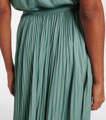 Maxirock Lulu aus Satin  | Ulla Johnson