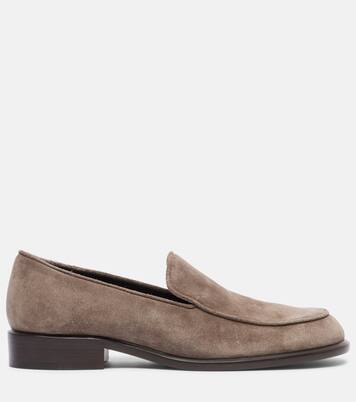 Miles suede loafers | Khaite