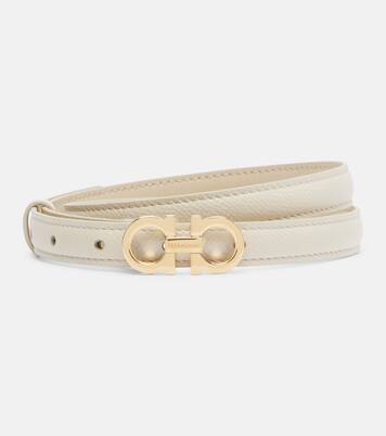 Gancini leather belt | Ferragamo