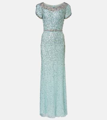 Abito lungo Epoch con decorazioni | Jenny Packham