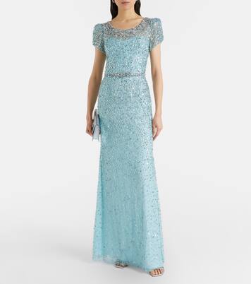 Abito lungo Epoch con decorazioni | Jenny Packham