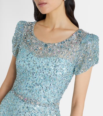 Abito lungo Epoch con decorazioni | Jenny Packham