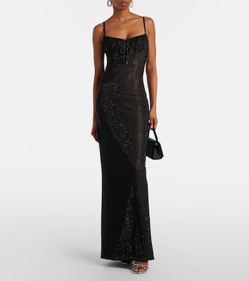 Vestido de fiesta con cristales | Area