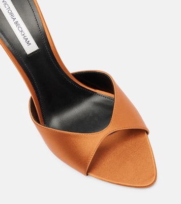 Mules Harlow de satén | Victoria Beckham