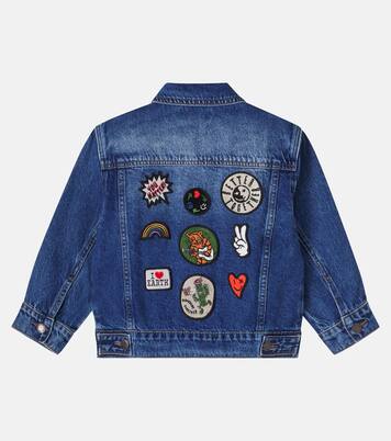 Honore patch-appliqué denim jacket | Molo